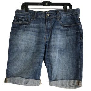 Gap Jean Shorts‎ Size 35 Slim Bermuda Cuff